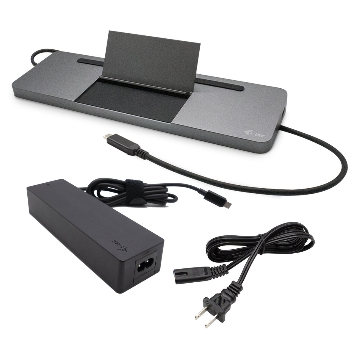 USB-HUB i-Tec C31FLATPRO100 Grå